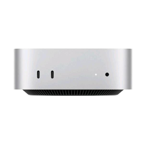APPLE MAC MINI 2024 CHIP APPLE M4 CPU 10 CORE GPU 10 CORE RAM 16GB-SSD 512GB WI-FI 6E GIGABIT LAN ARGENTO